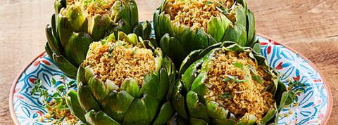 recipe image Stuffed Baked Artichoke