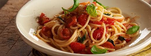 recipe image Spaghetti with Tomato Pasta Sauce