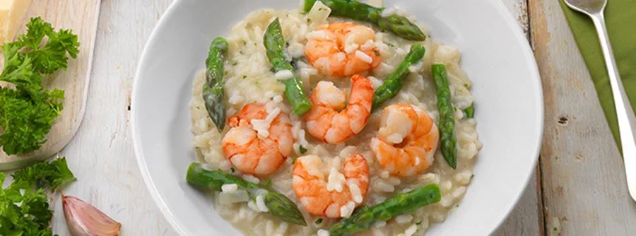 recipe image Prawn and Asparagus Risotto