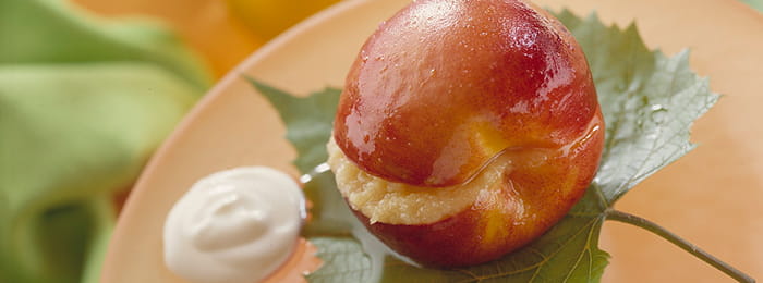 Poached Peaches | Bertolli