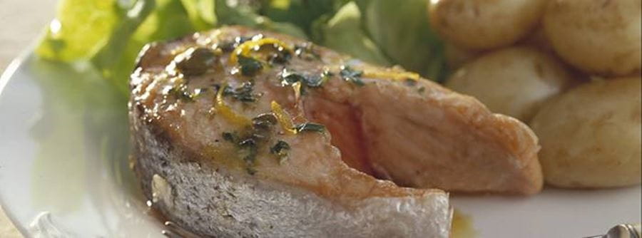 recipe image Salmon with Capers