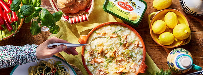 Salmon, Dill & Lemon Risotto | Bertolli