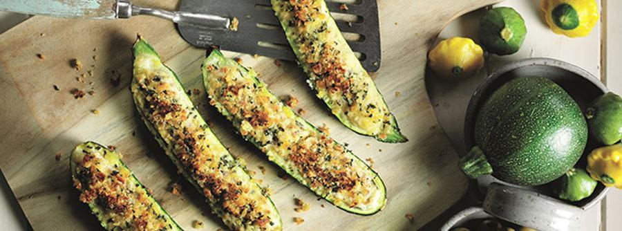 recipe image Italian-style Stuffed Courgettes Recipe