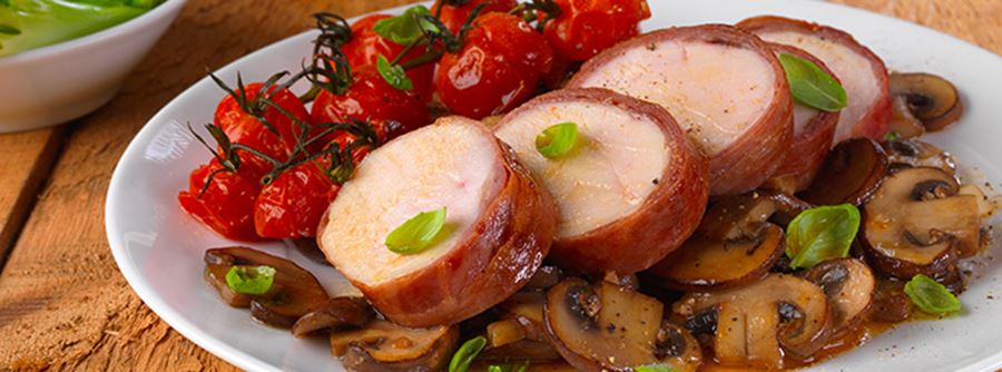 recipe image Pan Fried Chicken with Parma Ham